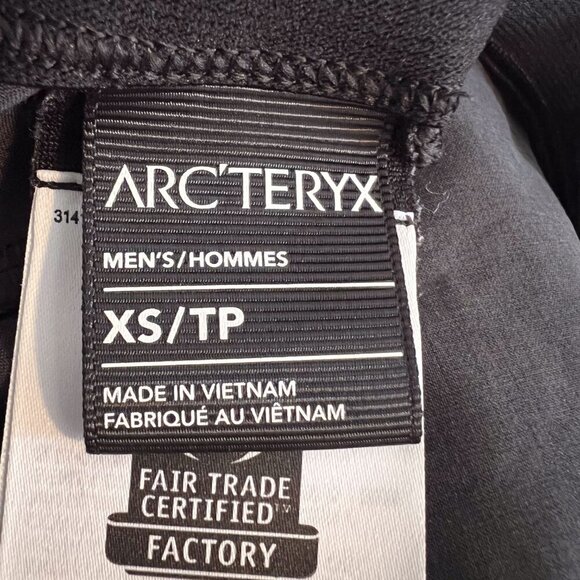Arc'teryx Norvan Shorts 7" Black Mens Size Extra Small - Picture 5 of 14